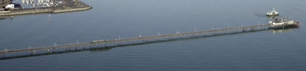 Hythe pier, train and ferry